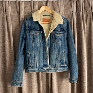 Levi Sherpa denim jacket